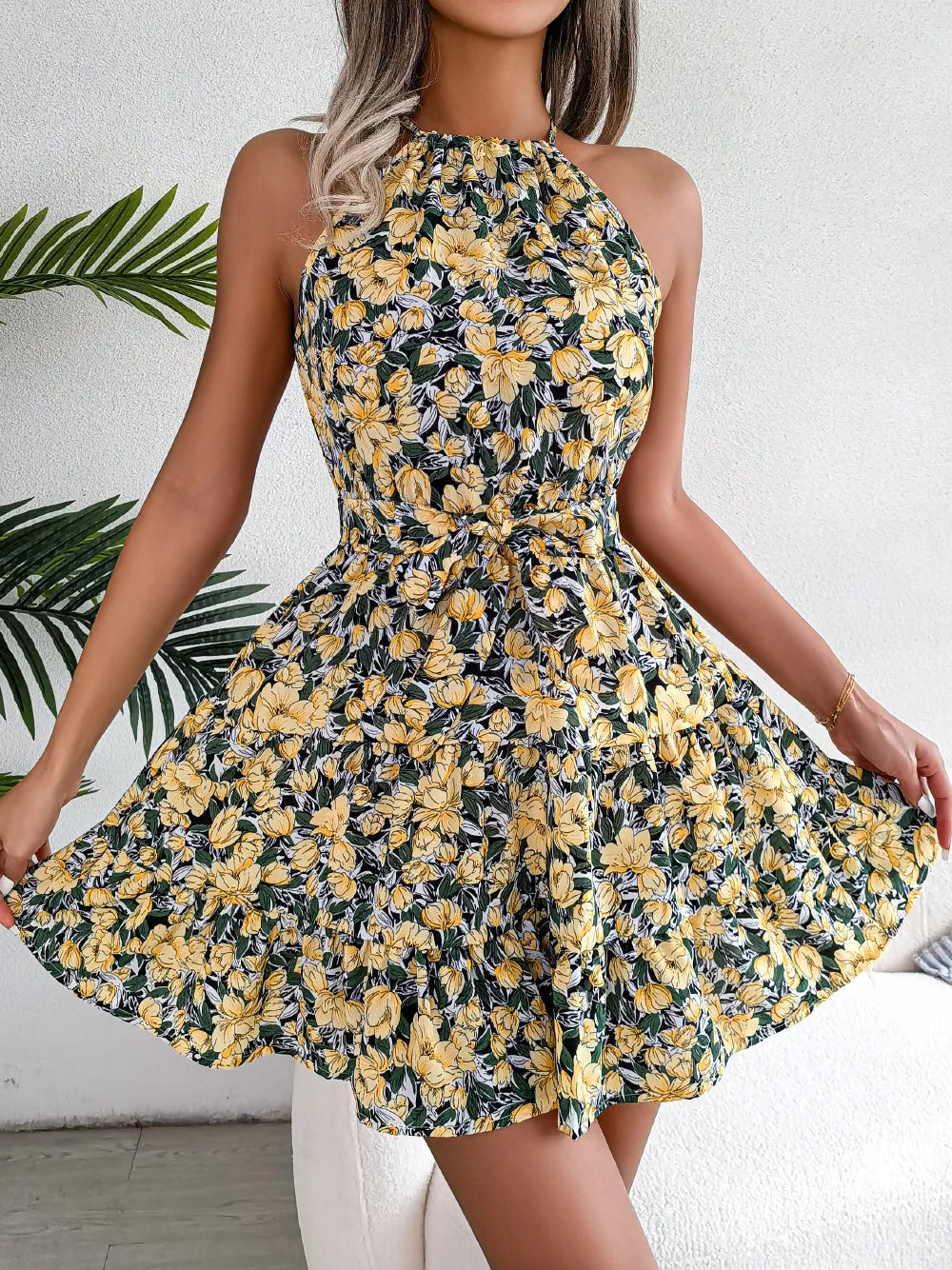 Spring Flare Dress