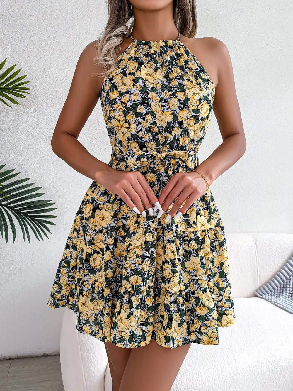 Spring Flare Dress