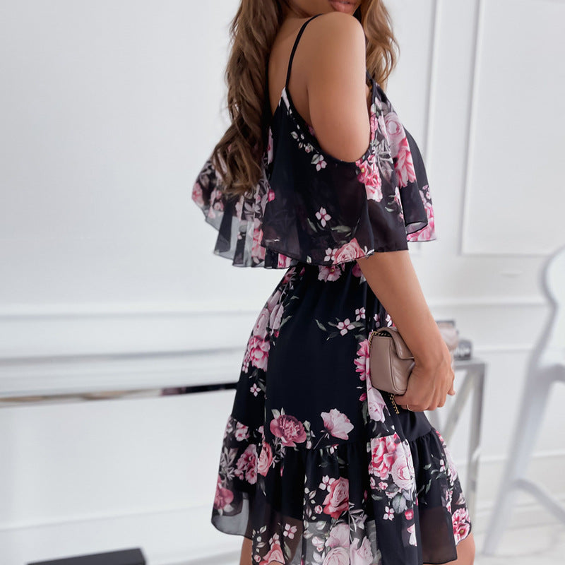 Floral Symphony Dress