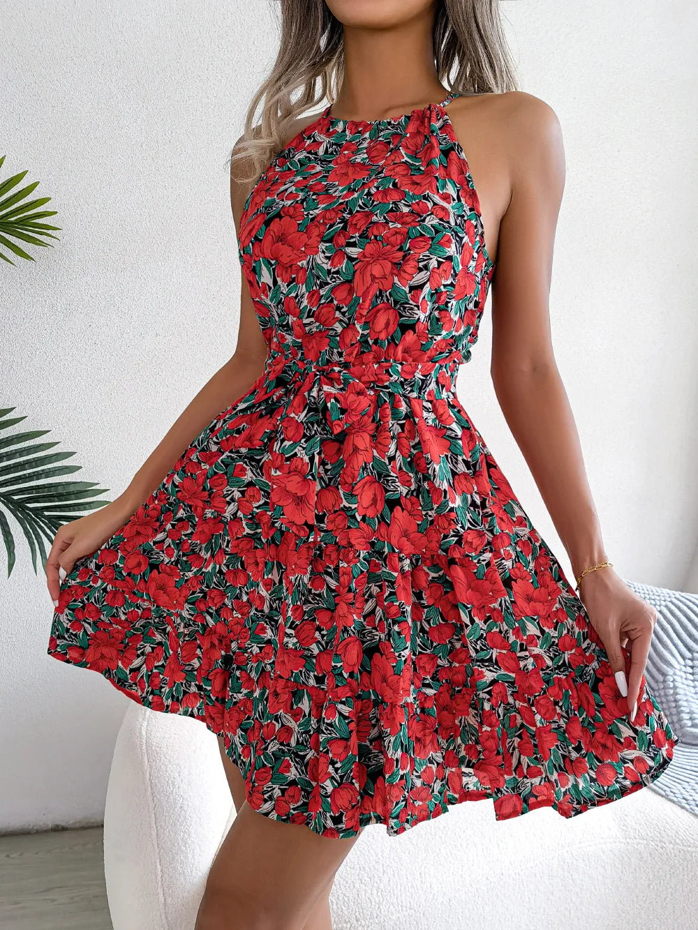 Spring Flare Dress