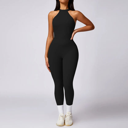 Backless Yoga Jumpsuit